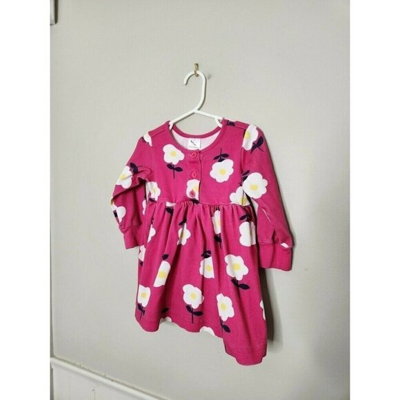 HANNA ANDERSSON Pink Floral Dress - Picture 1 of 3